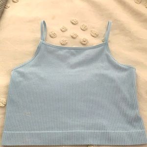 I am selling: a baby blue tank